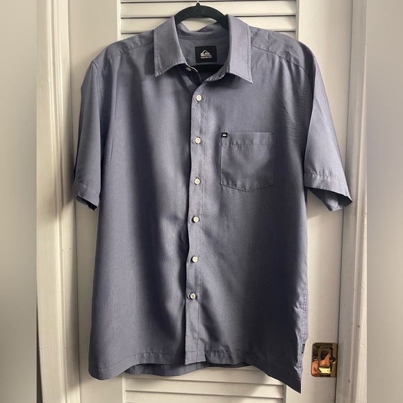 Quicksilver Vintage 90s Y2K Short Sleeve Button Down Mens Size Small. Like New! - Picture 1 of 5